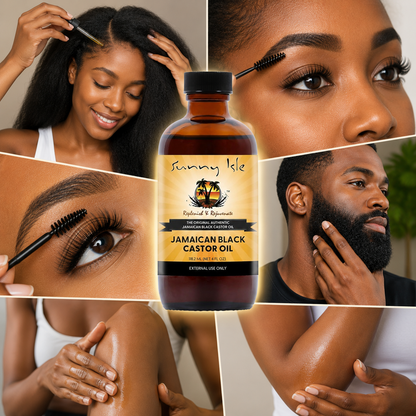 Ricin Prestige™ : Huile de Ricin Noire Jamaïcaine 100 % Pure