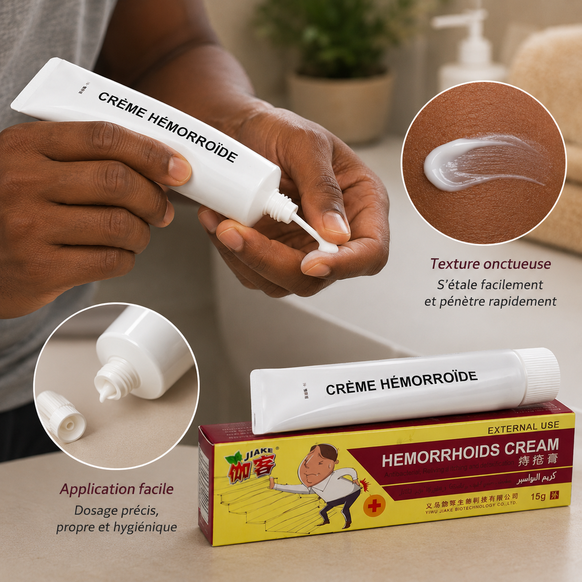 CRÈME HÉMORROÏDAIRE