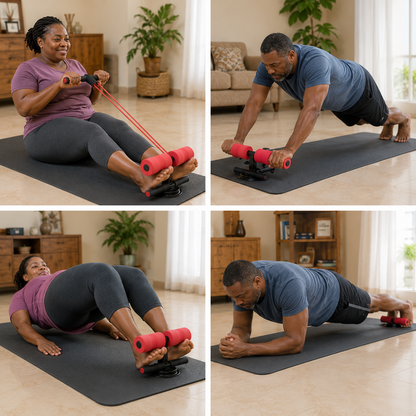 AbdoFix Pro™ : Appareil d'entraînement abdominal + guide d'exercice offert gratuitement